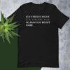 Essenzielles Unisex T-Shirt – Bella + Canvas 3001 | ICH STREITE NICHT