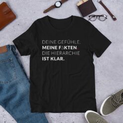 Essenzielles Unisex T-Shirt – Bella + Canvas 3001 | MEINE FAKTEN
