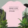 Essenzielles Unisex T-Shirt – Bella + Canvas 3001 | MEINE FAKTEN