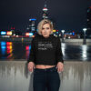 Premium Damen Crop-Hoodie – Bella + Canvas | MEINE FAKTEN