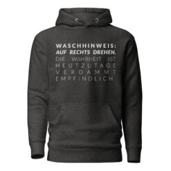 Unisex Premium-Hoodie – Cotton Heritage M2580 | WASCHHINWEIS