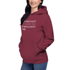 Unisex Premium-Hoodie – Cotton Heritage M2580 | ICH STREITE NICHT