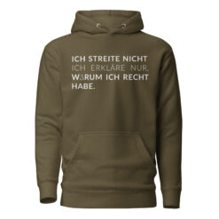Unisex Premium-Hoodie – Cotton Heritage M2580 | ICH STREITE NICHT