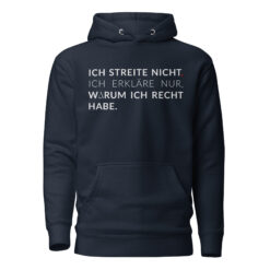 Unisex Premium-Hoodie – Cotton Heritage M2580 | ICH STREITE NICHT