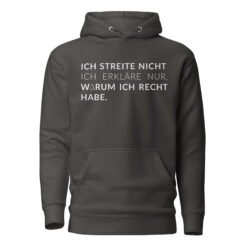 Unisex Premium-Hoodie – Cotton Heritage M2580 | ICH STREITE NICHT
