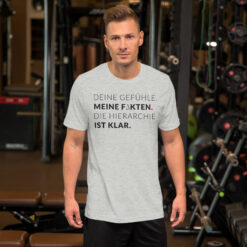 Essenzielles Unisex T-Shirt – Bella + Canvas 3001 | MEINE FAKTEN