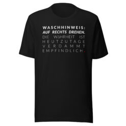 Alternative view of Essenzielles Unisex T-Shirt – Bella + Canvas 3001 | WASCHHINWEIS