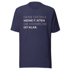 Essenzielles Unisex T-Shirt – Bella + Canvas 3001 | MEINE FAKTEN