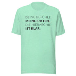 Essenzielles Unisex T-Shirt – Bella + Canvas 3001 | MEINE FAKTEN