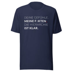 Essenzielles Unisex T-Shirt – Bella + Canvas 3001 | MEINE FAKTEN