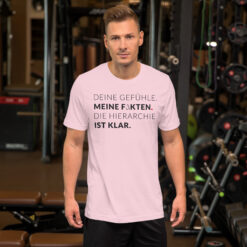 Essenzielles Unisex T-Shirt – Bella + Canvas 3001 | MEINE FAKTEN