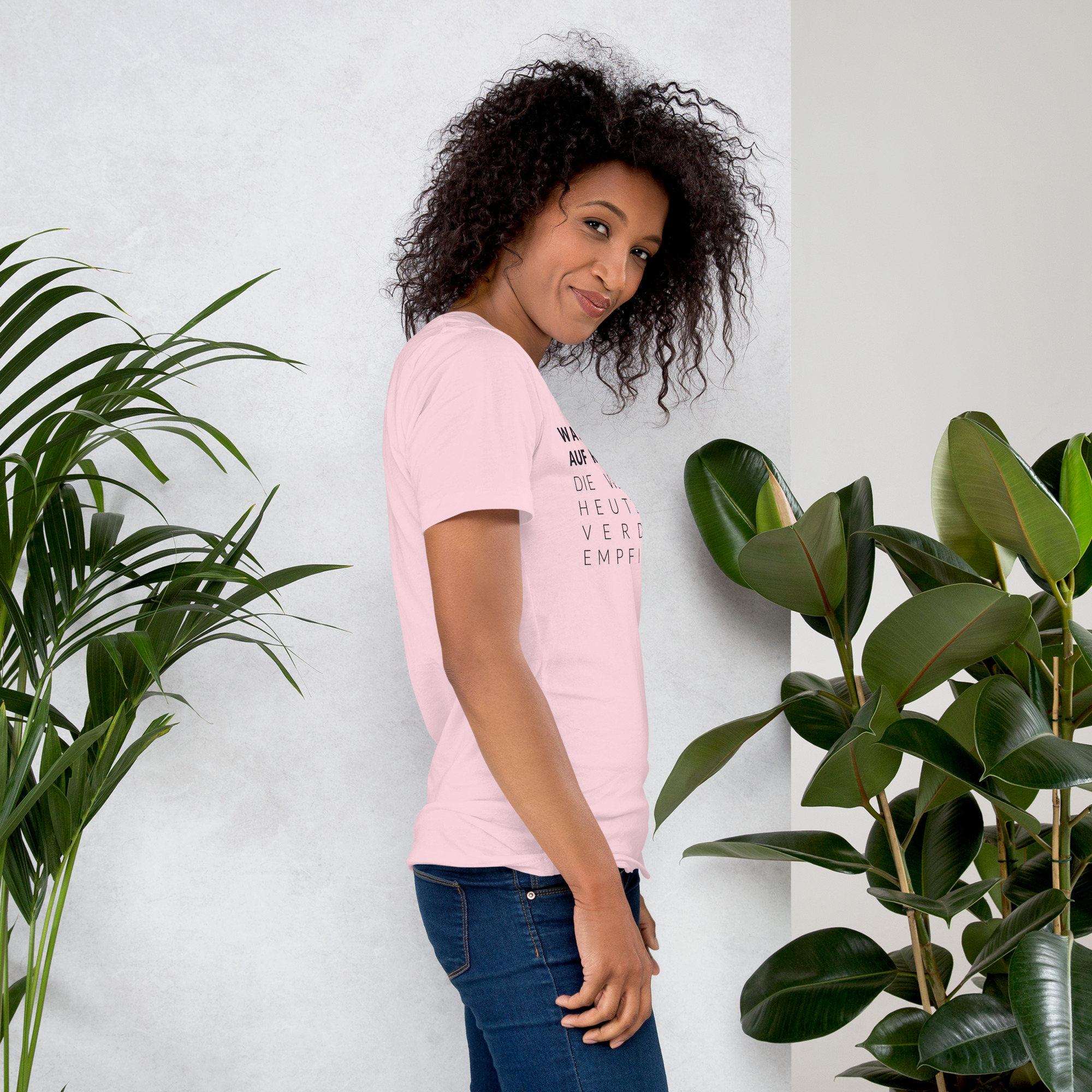 Essenzielles Unisex T-Shirt – Bella + Canvas 3001 | WASCHHINWEIS – Bild 15