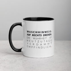 Alternative view of Farbige Tasse | WASCHHINWEIS
