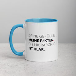 Tasse mit farbiger Innenseite | MEINE FAKTEN