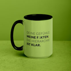 Tasse mit farbiger Innenseite | MEINE FAKTEN