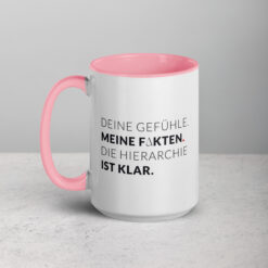 Tasse mit farbiger Innenseite | MEINE FAKTEN
