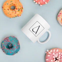 Weiße, glänzende Tasse | WÄRE ICH DU