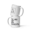 Weiße, glänzende Tasse | TEARS