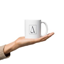 Weiße, glänzende Tasse | ICH STREITE NICHT