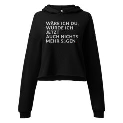 Alternative view of Cropped Hoodie für Damen – Bella + Canvas 7502 | WÄRE ICH DU