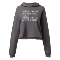 Cropped Hoodie für Damen – Bella + Canvas 7502 | WÄRE ICH DU