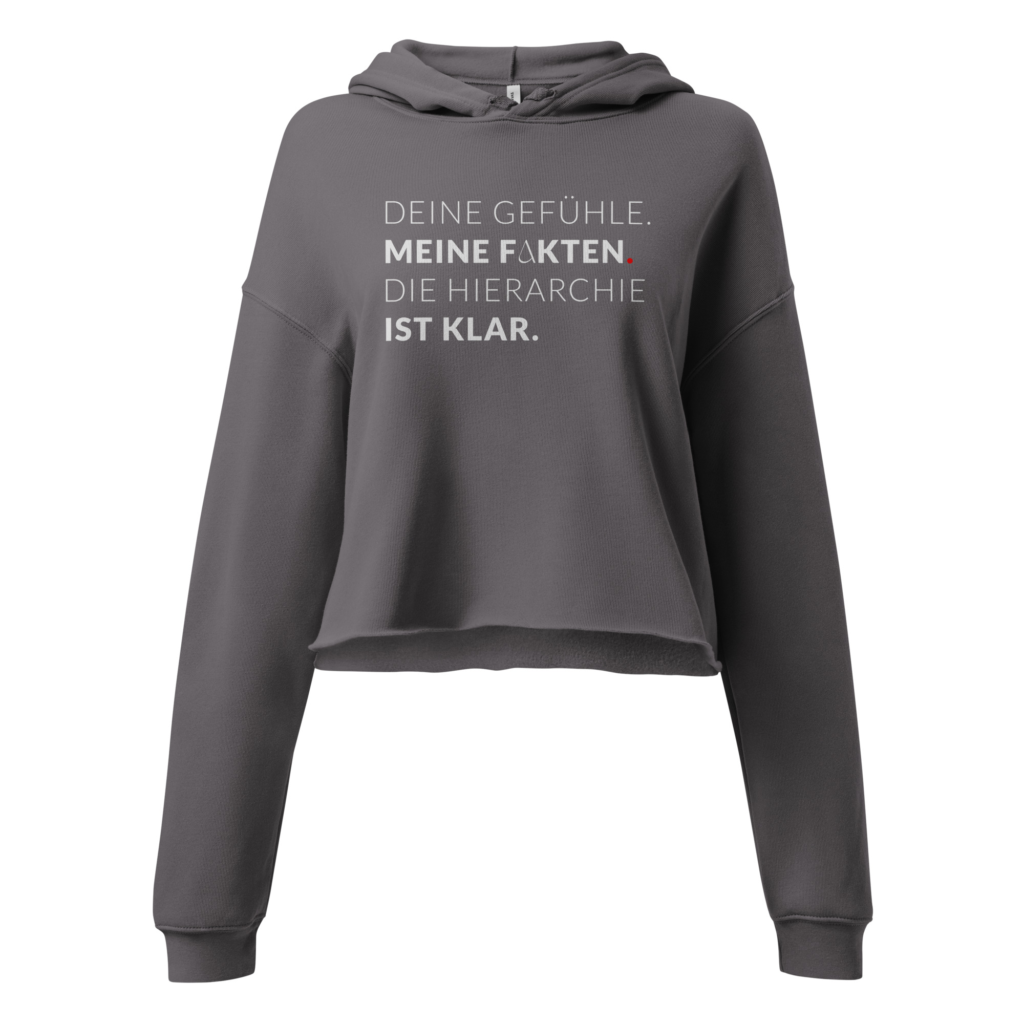 Cropped Hoodie für Damen – Bella + Canvas 7502 | MEINE FAKTEN – Bild 4