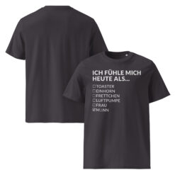 Unisex T-Shirt aus Bio-Baumwolle Creator 2.0 – Stanley/Stella STTU169 | ICH FÜHLE MICH HEUTE ALS MANN