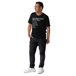 Unisex T-Shirt aus Bio-Baumwolle Creator 2.0 – Stanley/Stella STTU169 | ICH FÜHLE MICH HEUTE ALS MANN