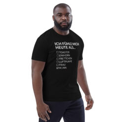 Unisex T-Shirt aus Bio-Baumwolle Creator 2.0 – Stanley/Stella STTU169 | ICH FÜHLE MICH HEUTE ALS MANN