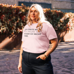 Unisex T-Shirt aus Bio-Baumwolle Creator 2.0 – Stanley/Stella STTU169 | ICH STREITE NICHT