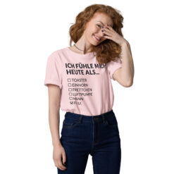 Unisex T-Shirt aus Bio-Baumwolle Creator 2.0 – Stanley/Stella STTU169 | ICH FÜHLE MICH HEUTE ALS FRAU