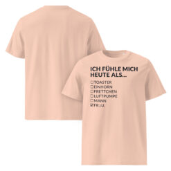 Unisex T-Shirt aus Bio-Baumwolle Creator 2.0 – Stanley/Stella STTU169 | ICH FÜHLE MICH HEUTE ALS FRAU