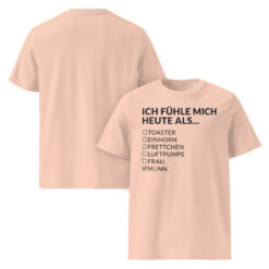 Unisex T-Shirt aus Bio-Baumwolle Creator 2.0 – Stanley/Stella STTU169 | ICH FÜHLE MICH HEUTE ALS MANN