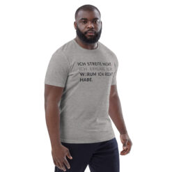 Unisex T-Shirt aus Bio-Baumwolle Creator 2.0 – Stanley/Stella STTU169 | ICH STREITE NICHT
