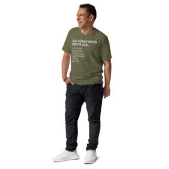Unisex T-Shirt aus Bio-Baumwolle Creator 2.0 – Stanley/Stella STTU169 | ICH FÜHLE MICH HEUTE ALS MANN