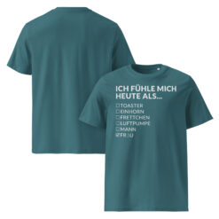 Unisex T-Shirt aus Bio-Baumwolle Creator 2.0 – Stanley/Stella STTU169 | ICH FÜHLE MICH HEUTE ALS FRAU