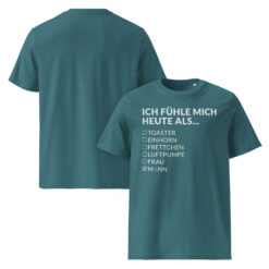 Unisex T-Shirt aus Bio-Baumwolle Creator 2.0 – Stanley/Stella STTU169 | ICH FÜHLE MICH HEUTE ALS MANN