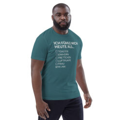 Unisex T-Shirt aus Bio-Baumwolle Creator 2.0 – Stanley/Stella STTU169 | ICH FÜHLE MICH HEUTE ALS MANN