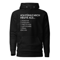 Unisex Premium-Hoodie – Cotton Heritage M2580 | ICH FÜHLE MICH HEUTE ALS MANN