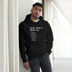 Unisex Premium-Hoodie – Cotton Heritage M2580 | ICH FÜHLE MICH HEUTE ALS MANN