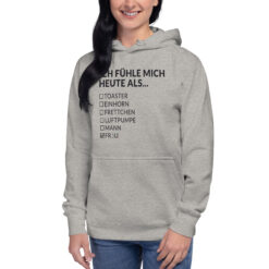 Unisex Premium-Hoodie – Cotton Heritage M2580 | ICH FÜHLE MICH HEUTE ALS FRAU