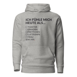 Unisex Premium-Hoodie – Cotton Heritage M2580 | ICH FÜHLE MICH HEUTE ALS MANN