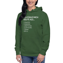 Unisex Premium-Hoodie – Cotton Heritage M2580 | ICH FÜHLE MICH HEUTE ALS FRAU