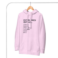 Unisex Premium-Hoodie – Cotton Heritage M2580 | ICH FÜHLE MICH HEUTE ALS FRAU