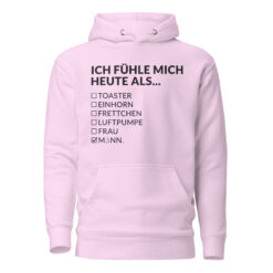 Unisex Premium-Hoodie – Cotton Heritage M2580 | ICH FÜHLE MICH HEUTE ALS MANN