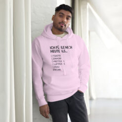Unisex Premium-Hoodie – Cotton Heritage M2580 | ICH FÜHLE MICH HEUTE ALS MANN
