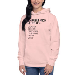 Unisex Premium-Hoodie – Cotton Heritage M2580 | ICH FÜHLE MICH HEUTE ALS FRAU