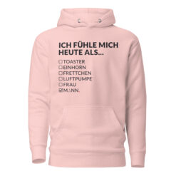 Unisex Premium-Hoodie – Cotton Heritage M2580 | ICH FÜHLE MICH HEUTE ALS MANN