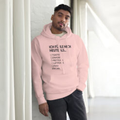 Unisex Premium-Hoodie – Cotton Heritage M2580 | ICH FÜHLE MICH HEUTE ALS MANN