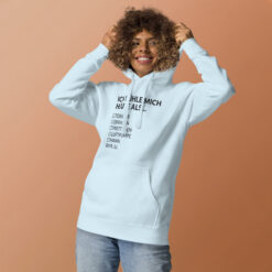 Unisex Premium-Hoodie – Cotton Heritage M2580 | ICH FÜHLE MICH HEUTE ALS FRAU